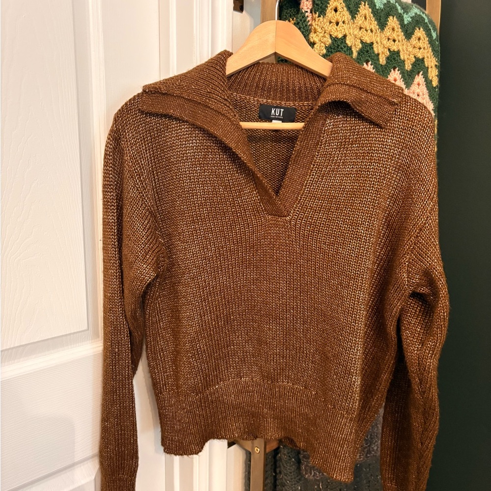 Kut from the Kloth Women's Brown Sweater